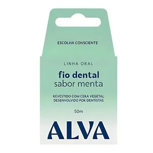 Fio Dental Natural Alva Menta 50m