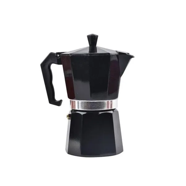 Cafeteira Italiana 6 Xícaras Moka Wellmix 300ml Preto (MP)