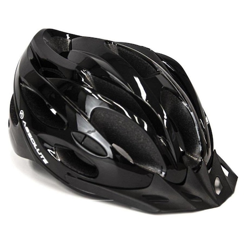 Capacete para Ciclismo Absolute Nero com sinalizador led traseiro