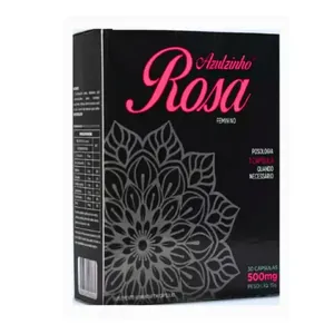 Suplemento Estimulante Azulzinho Rosa Feminino 30 Cápsulas