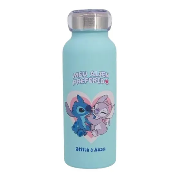 Garrafa Bubble Stitch Namorados Zonacriativa 500ml (MP)