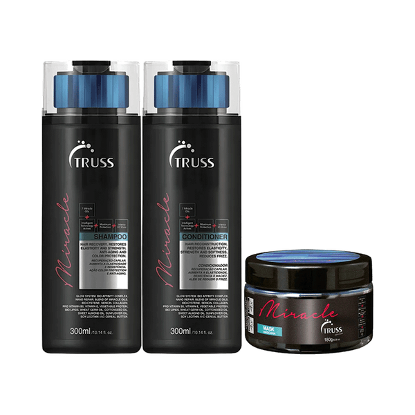 Kit Truss Miracle Triplo (3 Produtos)