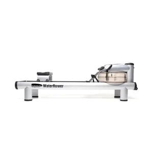 Remo Indoor à Água M1 Hirise Profissional para Treino Cardio em Alumínio Waterrower Remo Indoor à Água M1 Hirise Profissional em Alumínio para Condicionamento Físico Waterrower