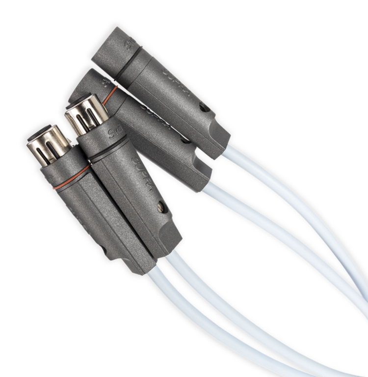 Supra Cables Dac-Xlr Balanceado interonnect - 2XLR-2XLR - 1m Par