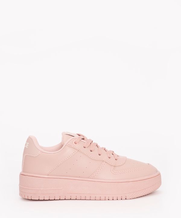 tênis infantil cano baixo rosa 31