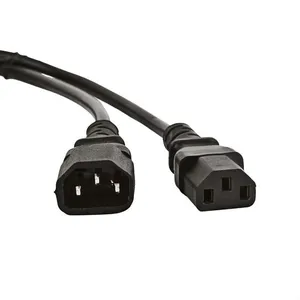 Extensão Cabo De Força Preto - 1,5 Metro