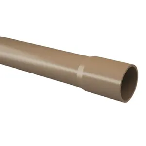 Tubo de PVC para Agua Fria 1.1-2" X 3 Metros Modelo 3237 Kitubos Tubo de PVC Agua Fria 1.1-2" X 3 Metros 3237 Kitubos