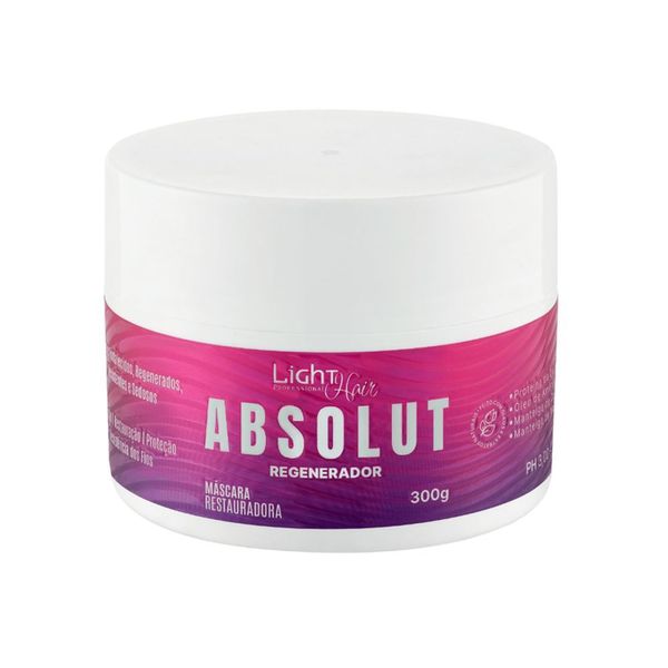 Light Hair Absolut Máscara Regeneradora Dos Fios 300g