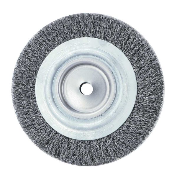 Escova Circular Aço Trançado 150x25mm F13 Fio 0,4mm 6000rpm - Abrasfer
