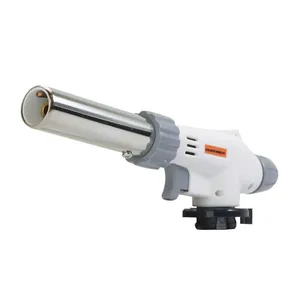 Maçarico Compacto Portátil Flame Gun 21cm à Gás 047002 Guepardo Maçarico Portátil Automático à Gás c/gatilho 047002 Flame Gun GUEPARDO