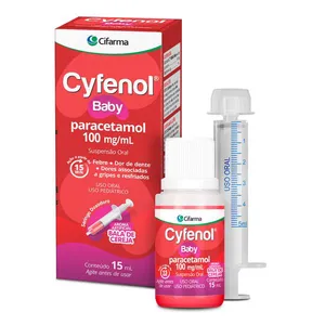 Cyfenol Baby 100mg/Ml Solução Oral 15ml