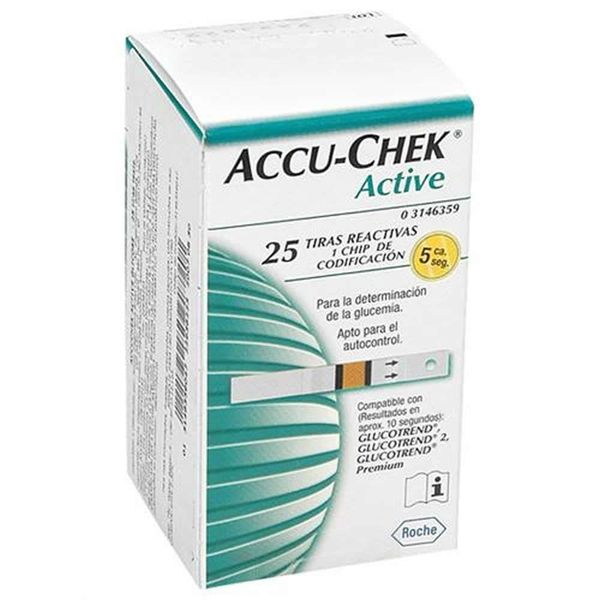 Accu-Chek Active 25 Tiras