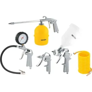 Jogo de Acessórios para Compressor ACV 500 com 5 Peças - VONDER