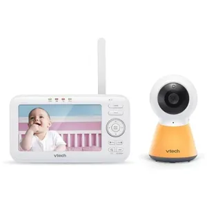 Babá Eletrônica com Monitor, com Luz Noturna, VTECH,Branco 110v