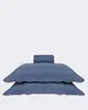 Kit Colcha King 3 Peças Plumagem Azul UN