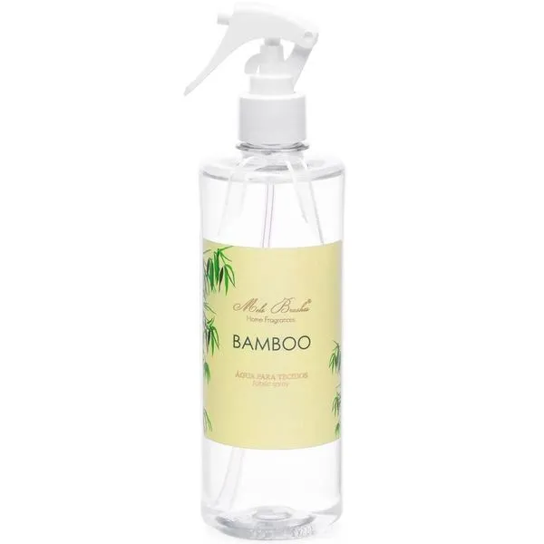 Água De Tecidos Perfumada Essential 300ml Mels Brushes Bamboo