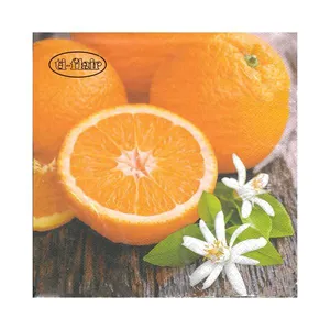Guardanapo de Papel Laranja Ti-Flair 33x33cm