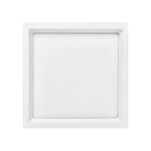 Painel De Led Embutir Stella Deep Quadrado 34x34cm Recuado 28w Branco - 4000k - Luz Neutra