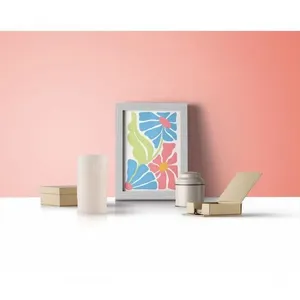 Quadro Decorativo Transflorescer Retangular 20X30 Impressão em Vinil com Ou sem Vidro para Parede Preto Quadro Decorativo Transflorescer Retangular 20X30 para Decoração de Ambiente Gamer Preto