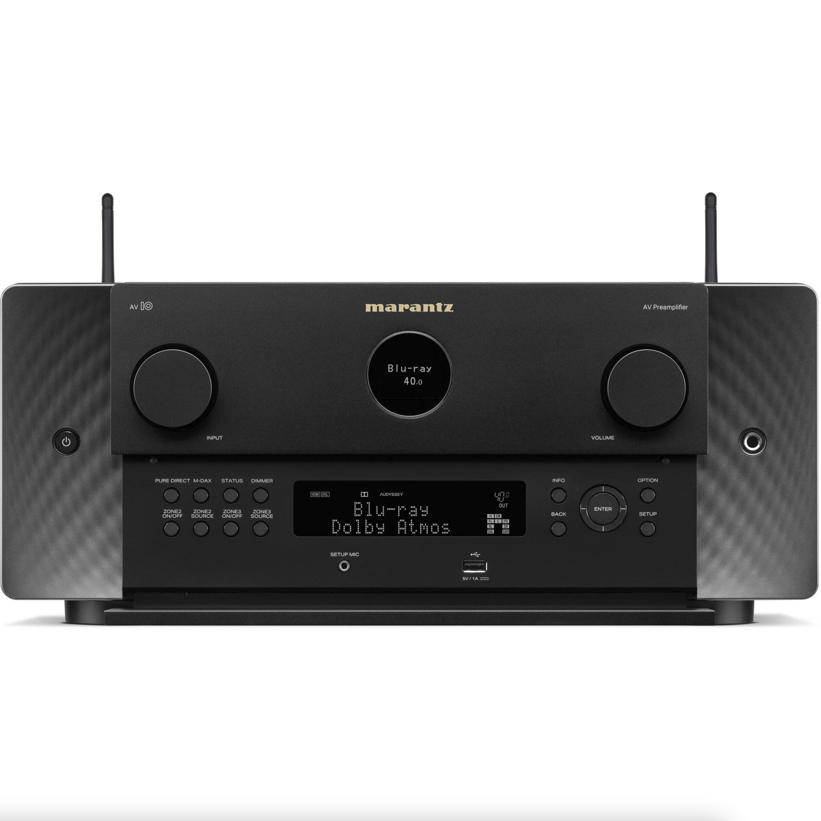 Pré amplificador Marantz AV 10 Reference 15.4 Ch Home Theater 120v