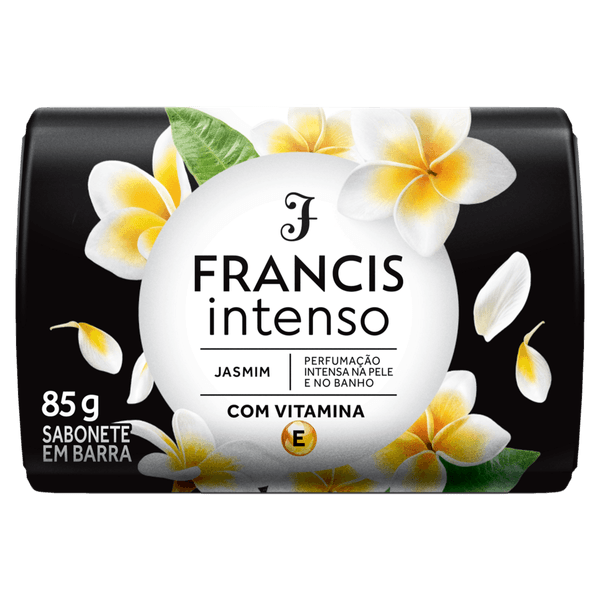 Sabonete Barra Jasmim Francis Intenso Envoltório 85g