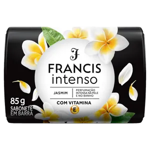Sabonete Barra Jasmim Francis Intenso Envoltório 85g