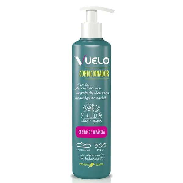 Condicionador Para Cães E Gatos Vuelo Cheiro De Infância 300ml (MP)