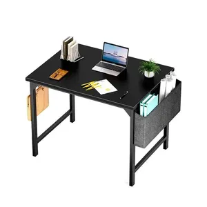 Mesa de Escritório Sweetcrispy Preta A-BI