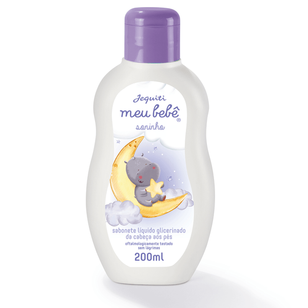 Sabonete Líquido Glicerinado da Cabeça aos Pés Meu Bebê Soninho, 200 ml 200 ml