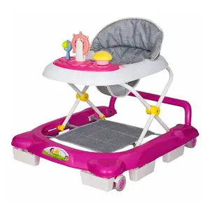 Andador Infantil Ultra Baby Musical Rosa 2397 (MP)