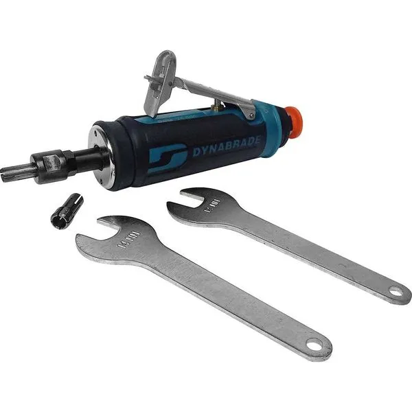 Retífica pneumática reta pinça 1/4" e 6 mm DYNABRADE