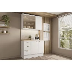 Cozinha Modulada Carraro 2 Peças Bella C2P48 Branco