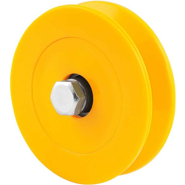 Roldana para Portão 3" Tipo V em Nylon sem Caixa - VONDER