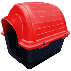 Casinha Plástica Iglu Furacão Pet Vermelha N° 03