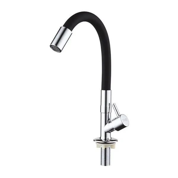 Torneira De Bancada Civitt Flexível Metal Preto (MP)