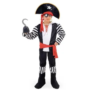 Fantasia Halloween Infantil Pirata Com Cinto E Bandana Tamanho G