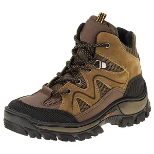 Bota Infantil Masculina Adventure Fiocco - FD901 CAFÉ/BEGE 31
