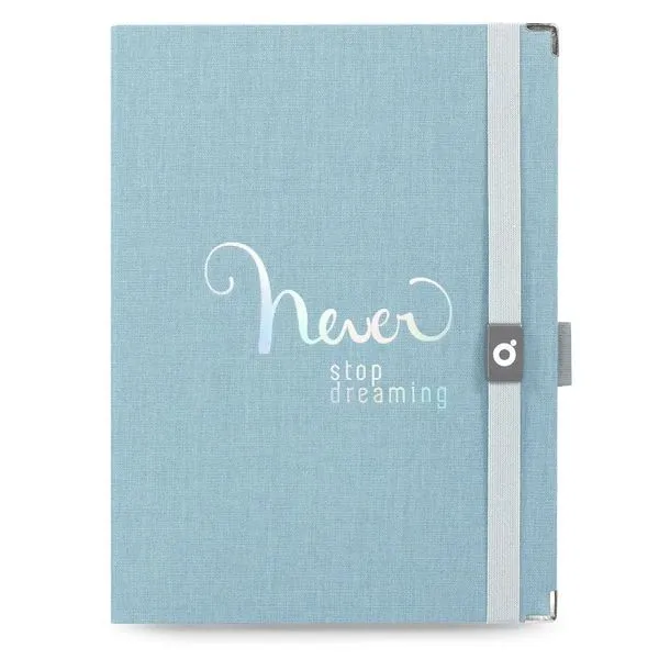 Caderno Notebook Systemflex Maxi Cotton Azul