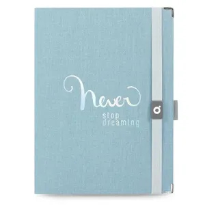 Caderno Notebook Systemflex Maxi Cotton Azul