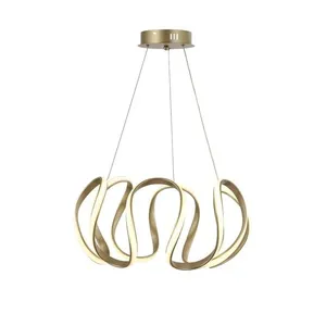 Pendente Avant LED Larissa 50W 3000K-6500K Bivolt Dourado (MP)
