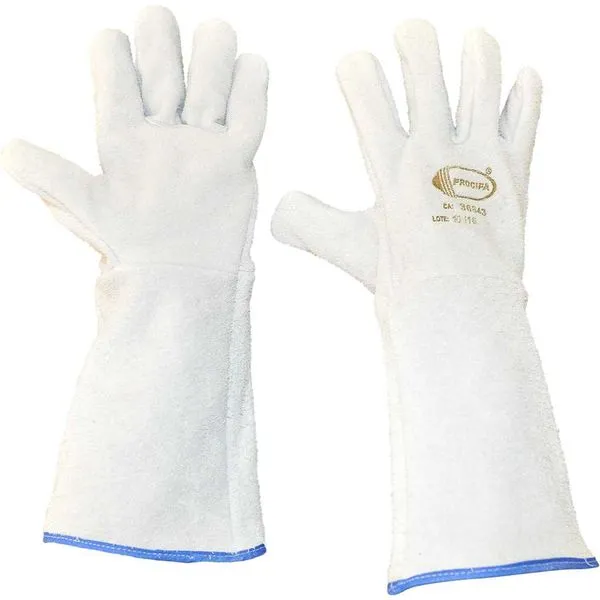 Luva Raspa Para Soldador Forrada 20CM- PROCIPA