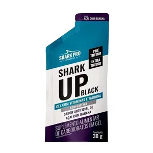 Gel Shark Up Black Açaí e Banana 30g SHARK UP BLACK GEL ACAI BANANA 30G SHARK