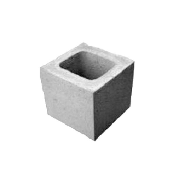 1/2 Bloco 14x19x19cm estrutural sem fundo Ramos