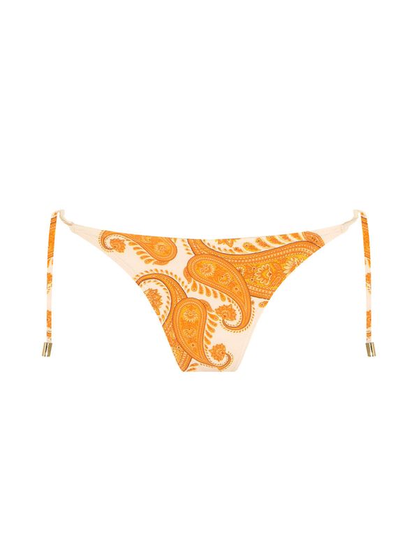 Tanga Amarradinha Estampada Clair AMARELO M