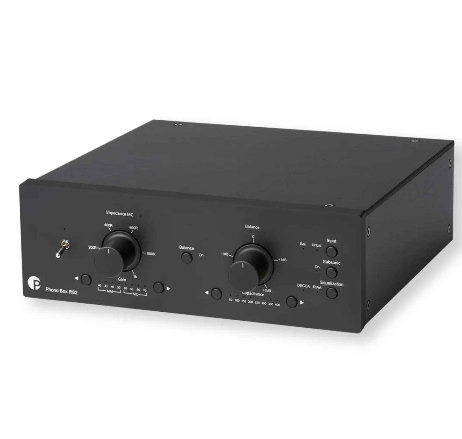 Pré-amplificador Pro-Ject Phono Box RS2 - Preto