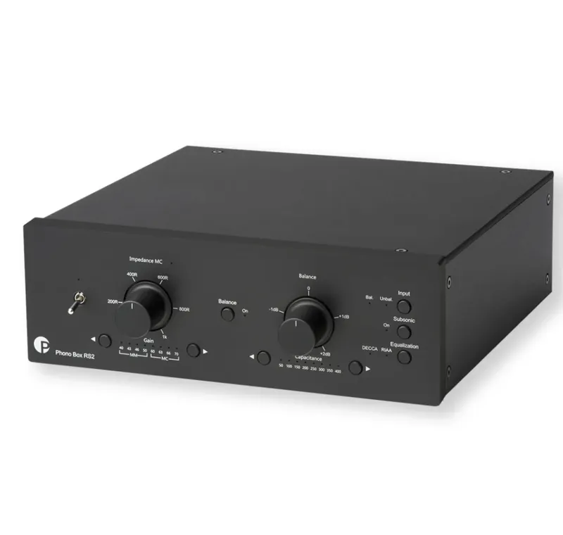 Pré-amplificador Pro-Ject Phono Box RS2 - Preto