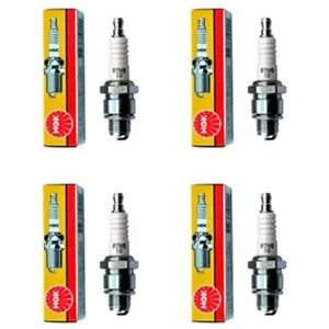 4 Velas Ignição Ngk B7Hs Motor Yamaha Suzuki De Barco