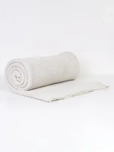 Manta Para Sofá Tricot Classic OFF WHITE