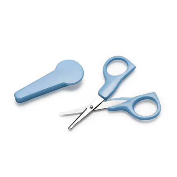 Tesoura Para Unhas Multikids Baby Azul