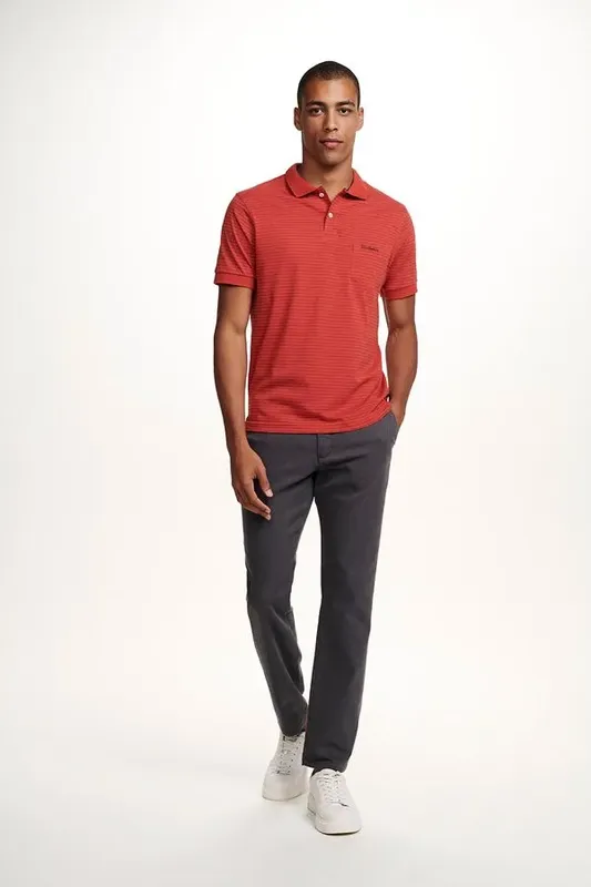 Calça Casual Chino - Cinza - 38
